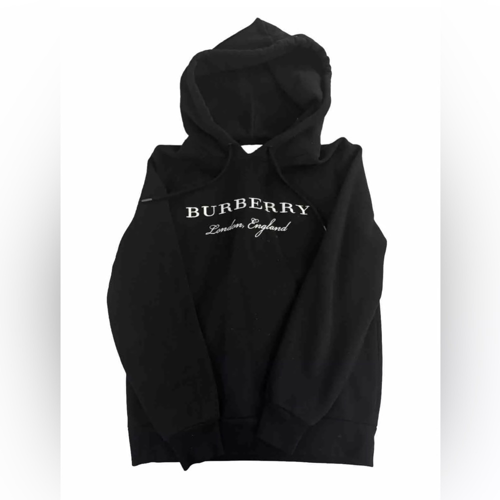 Burberry Hoodie Men’s Size XS black sweatshirt pullover